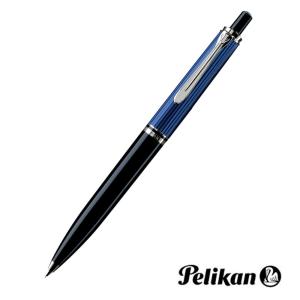 Pelikan(ペリカン) ボールペン スーベレーン ブルー縞 プレゼント ギフト 就職 御祝 誕生日 記念品｜flavor