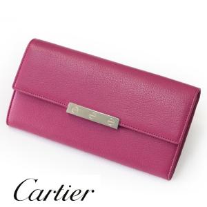 Cartier カルティエ 財布 LOVE ピンク レディー...