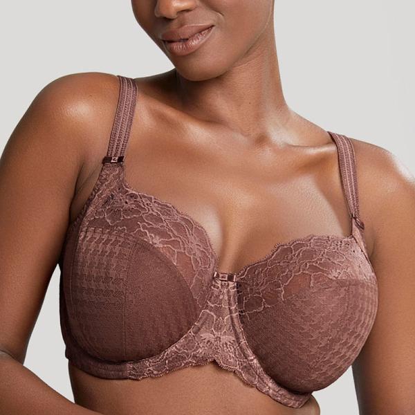 UWフルカップブラ E F G H I J K L Mカップ Envy チェスナッツ ブラック 大き...