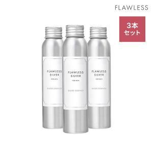 【3本セット10％OFF】シルバーエッセンス メンズ FLAWLESS SILVER 母の滴 男性 化粧水 美容液 オールインワン スキンケア 保湿 乾燥肌 敏感肌 プラセンタ｜フローレス化粧品公式ストア