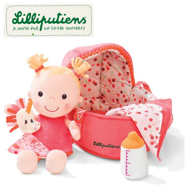 正規品 Lilliputiens（リリピュション） ベビー ルイーズ お世話人形 ごっこ遊び