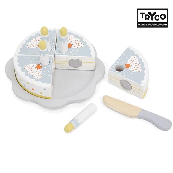 おままごと ケーキセット トライコ 木製玩具 知育玩具 1歳 木のおもちゃ 誕生日プレゼント 男の子...