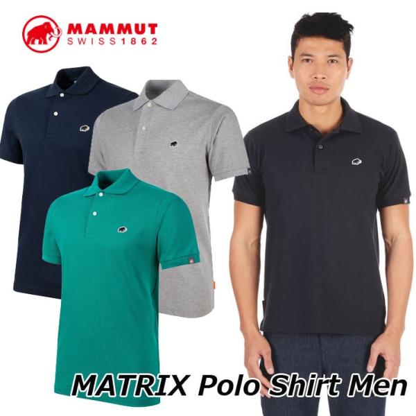 MAMMUT マムート メンズ ポロシャツ  MATRIX Polo Shirt Men 1017-...