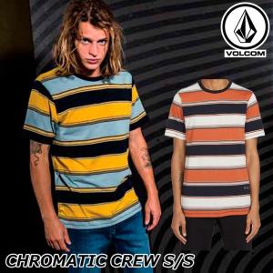 ボルコム VOLCOM メンズ Tシャツ CHROMATIC CREW S/S 半袖 A0112002 【返品種別OUTLET】｜fleaboardshop01