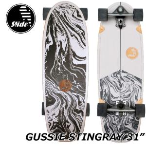 Slide surf skateboardsスライド サーフ スケート スケボーコンプリート【GUSSIE STINGRAY 31】正規品 ship1｜fleaboardshop01