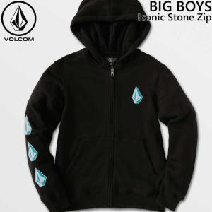 ボルコム VOLCOM キッズ パーカー 7-15歳  BIG BOYS ICONIC ZIP FLEECE  C4832130 【返品種別OUTLET】｜fleaboardshop01