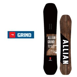 22-23 ALLIAN アライアン 【GRIND グラインド 】スノーボード 板 ship1｜fleaboardshop01