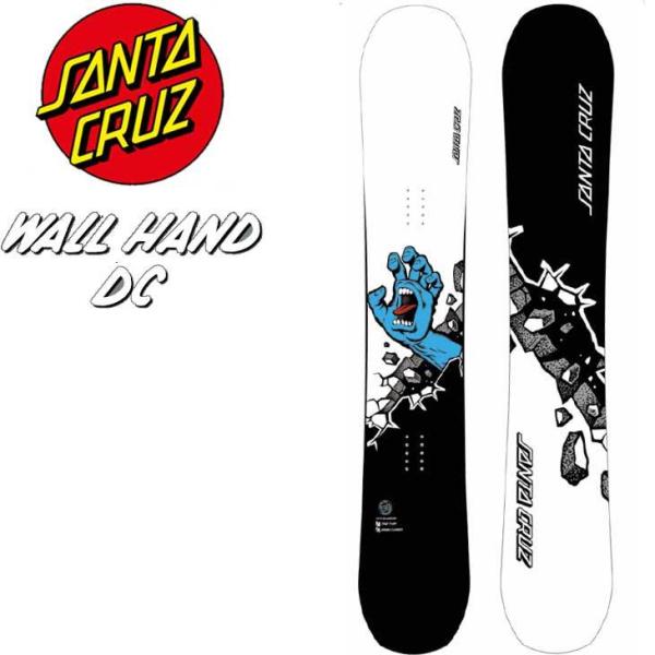 22-23 SANTA CRUZ サンタ クルーズ スノーボード  WALL HAND【DC】ウォー...