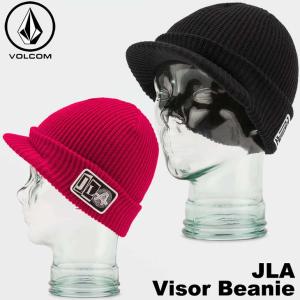 22-23 VOLCOM ボルコム ビーニー  JLA Visor Beanie バイザー ニット帽   J5852301 ship1｜fleaboardshop01