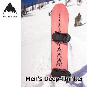 23-24 BURTON バートン スノーボード Men's  Deep Thinker Snowboard ディープシンカー  【日本正規品】ship1｜fleaboardshop01