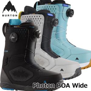 23-24 BURTON バートン スノーボード ブーツ メンズ  Men's Photon BOA Wide Boots フォトン ボア  【日本正規品】ship1｜fleaboardshop01