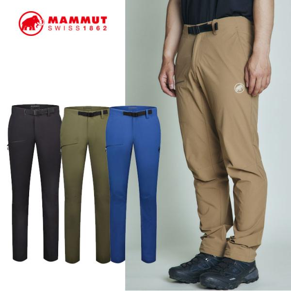 MAMMUT ソフトシェル ハイキング パンツ メンズ AEGILITY Slim Pants AF...