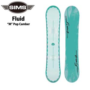 23-24 SIMS シムス FLUID (M POP CAMBER) フルイド スノーボード 板 ship1｜fleaboardshop01