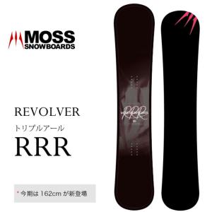 24-25 MOSS SNOWBOARDS モス スノーボード   REVOLVER RRR リボル...