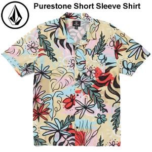 ボルコム VOLCOM シャツ 2024春夏  Purestone Short Sleeve Shirt  A0422400 ship1｜fleaboardshop01