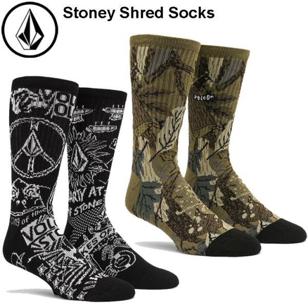 ボルコム VOLCOM ソックス 靴下 2024春夏  Stoney Shred Socks  D6...