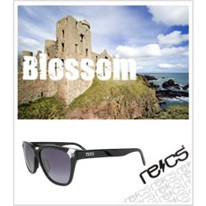 recs サングラス レックス 【 Blossom  】 【recs-s46-02】 【BLACK / BLACK】 グラサン sunglasses 【あす楽_年中無休】