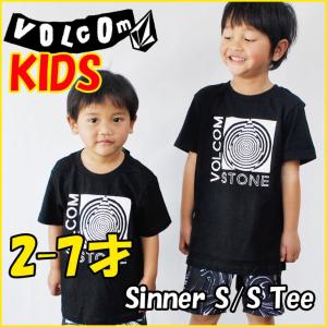 VOLCOM ボルコム キッズ ティ 【Y【Sinner S/S Tee Little Youth 】Kids tシャツ 3-7才向け【半袖】 　ヴォルコム 「メール便可」【返品種別】｜fleaboardshop01