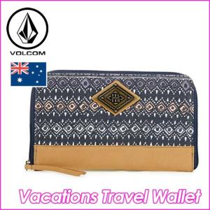 volcom オーストラリアコレクション ボルコム 財布 サイフ レディース  Vacations Travel Wallet  ウォレット ヴォルコム【返品種別】｜fleaboardshop01