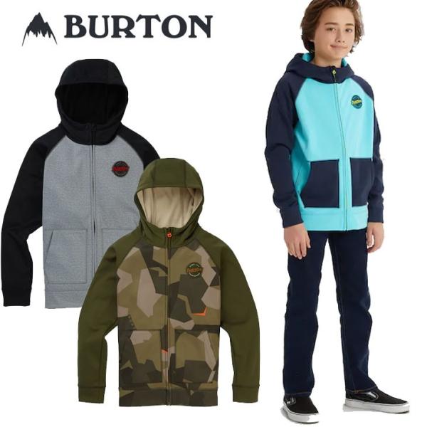 19-20 BURTON バートン キッズ 撥水 パーカー Boys 【Burton Crown B...