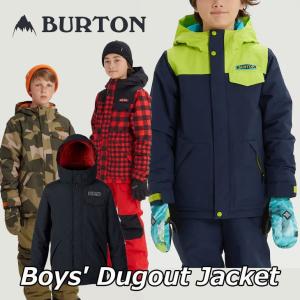 19-20 BURTON バートン キッズ スノーボード ジャケット Boys【Dugout Jacket 】(110/126/140/150/164) 日本正規品【返品種別OUTLET】｜fleaboardshop01