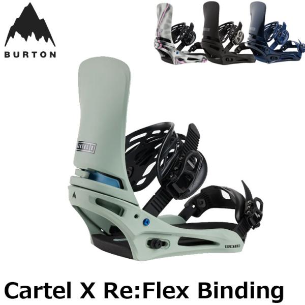 24-25 BURTON バートン スノーボード ビンディング Cartel X Re:Flex 【...