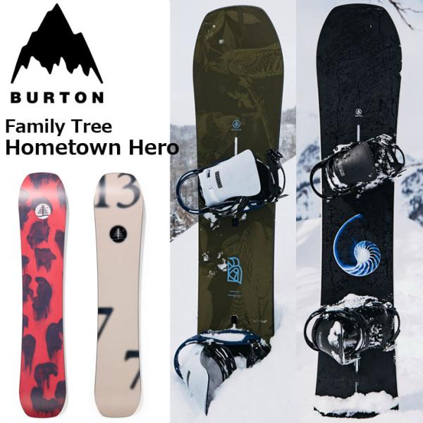 25-26 BURTON バートン スノーボード  Family Tree Hometown Her...