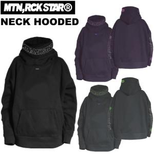 26 SS mountainrockstar MTN ROCK STAR SNOW WEAR 【NECK HOODED】ネックフード パーカー ship1