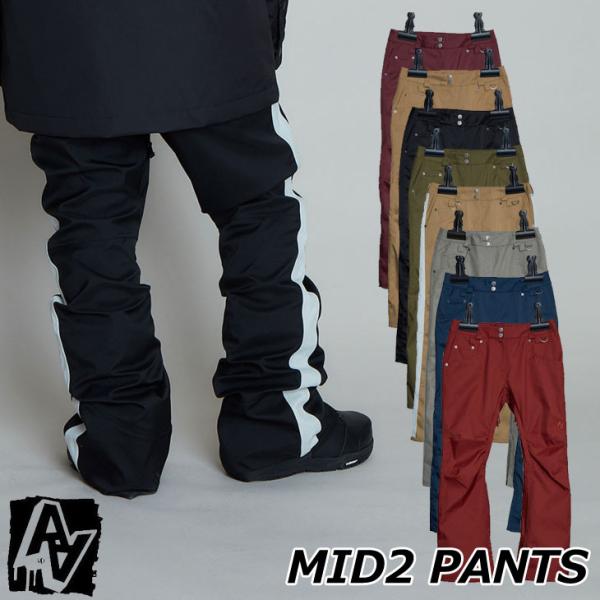 20-21 AA ダブルエー レディース スノーボード ウエアー  MID2 PANTS ミッドツー...