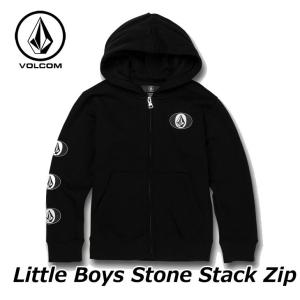 ボルコム キッズ パーカー  volcom  2-7才 【Y】Little Boys Stone Stack Zip Fleece   Y4832030  【返品種別OUTLET】｜fleaboardshop