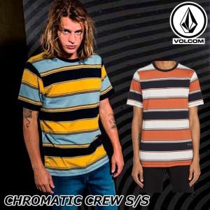 ボルコム VOLCOM メンズ Tシャツ CHROMATIC CREW S/S 半袖 A0112002 【返品種別OUTLET】｜fleaboardshop