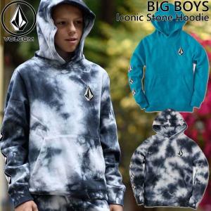 ボルコム VOLCOM キッズ パーカー 7-15歳  BIG YOUTH ICONIC STONE HOODIE  C4132103 【返品種別OUTLET】｜fleaboardshop