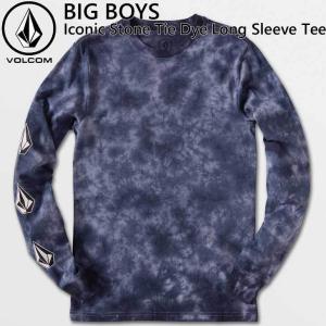 ボルコム VOLCOM キッズ ロンT 7-15歳  ICONIC STONE TIE DYE L/S TEE YOUTH 長袖  C3632101 【返品種別OUTLET】｜fleaboardshop