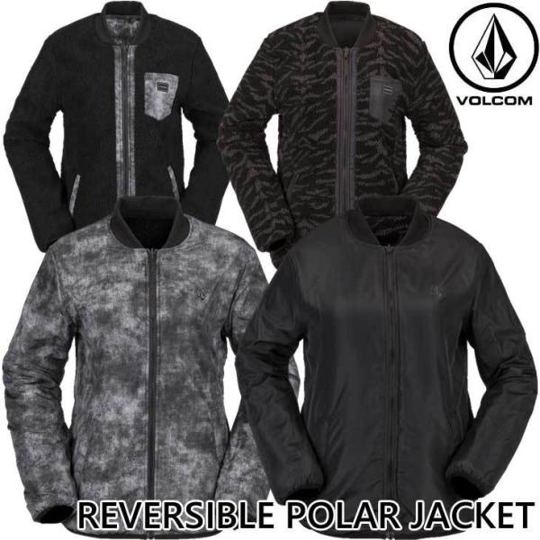 21-22 VOLCOM ボルコム レディース ジャケット  REVERSIBLE POLAR JA...