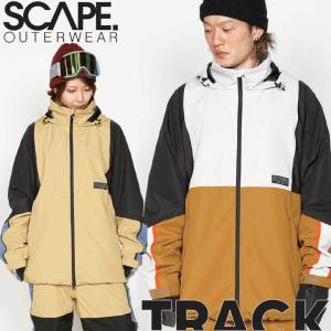 22-23 SCAPE エスケープ ウェアー UNISEX  TRACK JACKET トラック