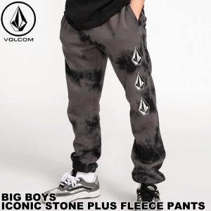 ボルコム VOLCOM キッズ パンツ 2022秋冬  BIG BOYS ICONIC STONE PLUS FLEECE PANTS  C1232201｜fleaboardshop