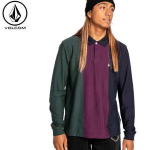 ボルコム VOLCOM ポロシャツ メンズ 2022秋冬  SUMPTER POLO LS  A0532203 ship1｜fleaboardshop