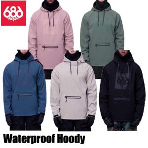 23-24 686 シックスエイトシックス ウェアー  Waterproof Hoody ジャケット ウォータープルーフフーディー   ship1｜fleaboardshop