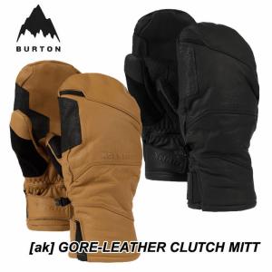 23-24 BURTON バートン メンズ グローブ  [ak] Clutch GORE-TEX Leather Mittns ゴア レザー クラッチ ミット  ship1｜fleaboardshop