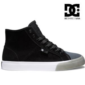 DC スニーカー dc shoes  ディーシー【MANUAL HI RT S  】マニュアルハイ   DS221007【返品種別OUTLET】ship1｜fleaboardshop