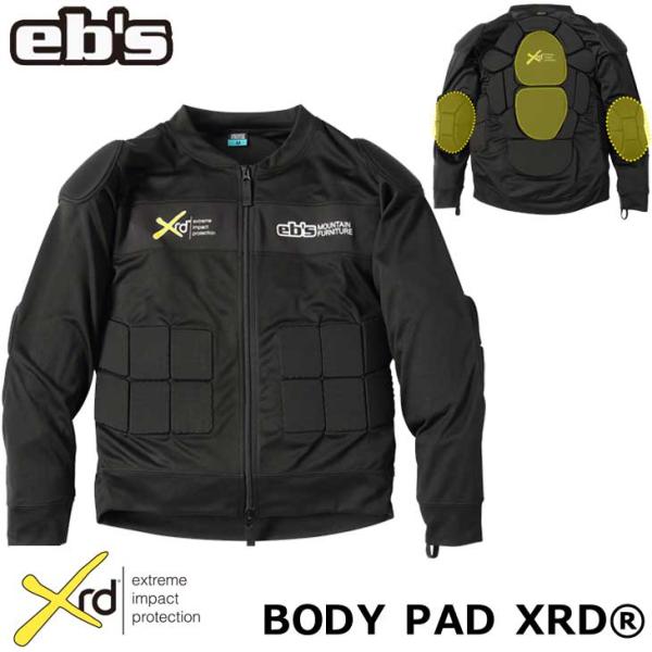 23-24 ebs エビス スノーボード プロテクター BODY PAD XRD ボディ パッド s...