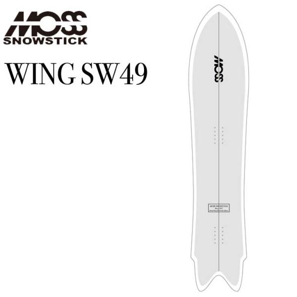 23-24 MOSS SNOWSTICK モス スノースティック スノーボード   WING SW ...