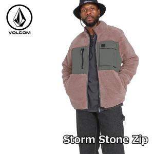 ボルコム VOLCOM フリース ジャケット   Storm Stone Zip   A4842300 ship1｜fleaboardshop