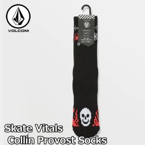 ボルコム VOLCOM ソックス クルー 靴下 メンズ Skate Vitals Collin Provost Socks  D6342304｜fleaboardshop