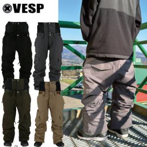 23-24 VESP SNOW WEAR  ベスプ スノー ウエアー パンツ  BB7 Standard Cargo Pants  VPMP1042  ship1 ship1｜fleaboardshop