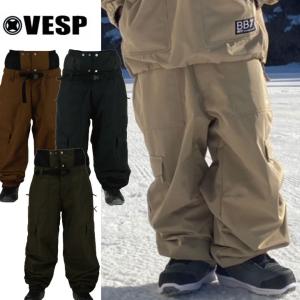 23-24 VESP SNOW WEAR  ベスプ スノー ウエアー パンツ  Wide Jogger Easy Cargo Pants  VPMP1044  ship1 ship1｜fleaboardshop
