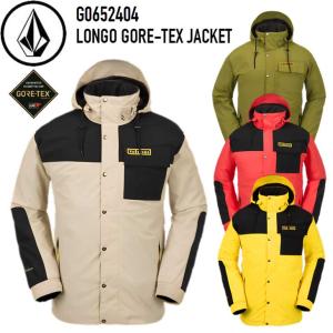 23-24 ボルコム VOLCOM スノーボード ウェアー   LONGO GORE-TEX JACKET G0652404 ロンゴ ジャケット    ship1｜fleaboardshop