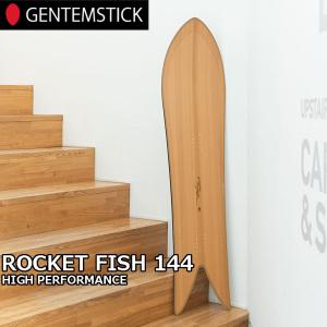 24-25 GENTEMSTICK ゲンテンスティック スノーボード   ROCKET FISH HIGH PERFORMANCE 144  予約販売品 12月入荷予定 ship1｜fleaboardshop