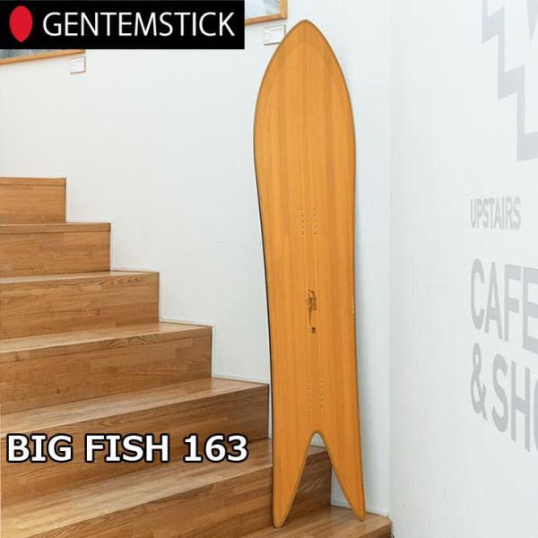 24-25 GENTEMSTICK ゲンテンスティック スノーボード BIG FISH 163 予約...