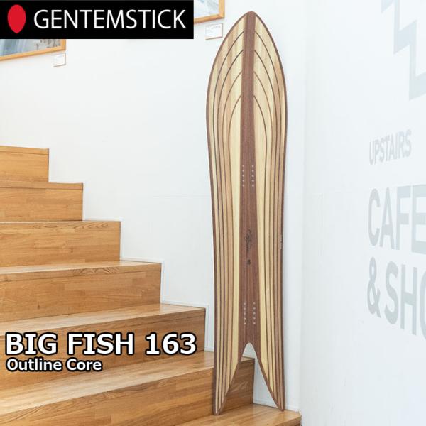 24-25 GENTEMSTICK ゲンテンスティック スノーボード  BIG FISH 163 O...